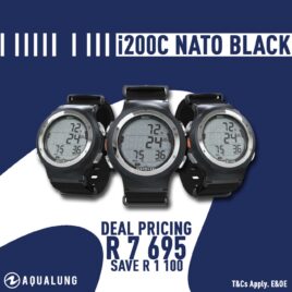 Aqualung i200C Nato Black SPECIAL